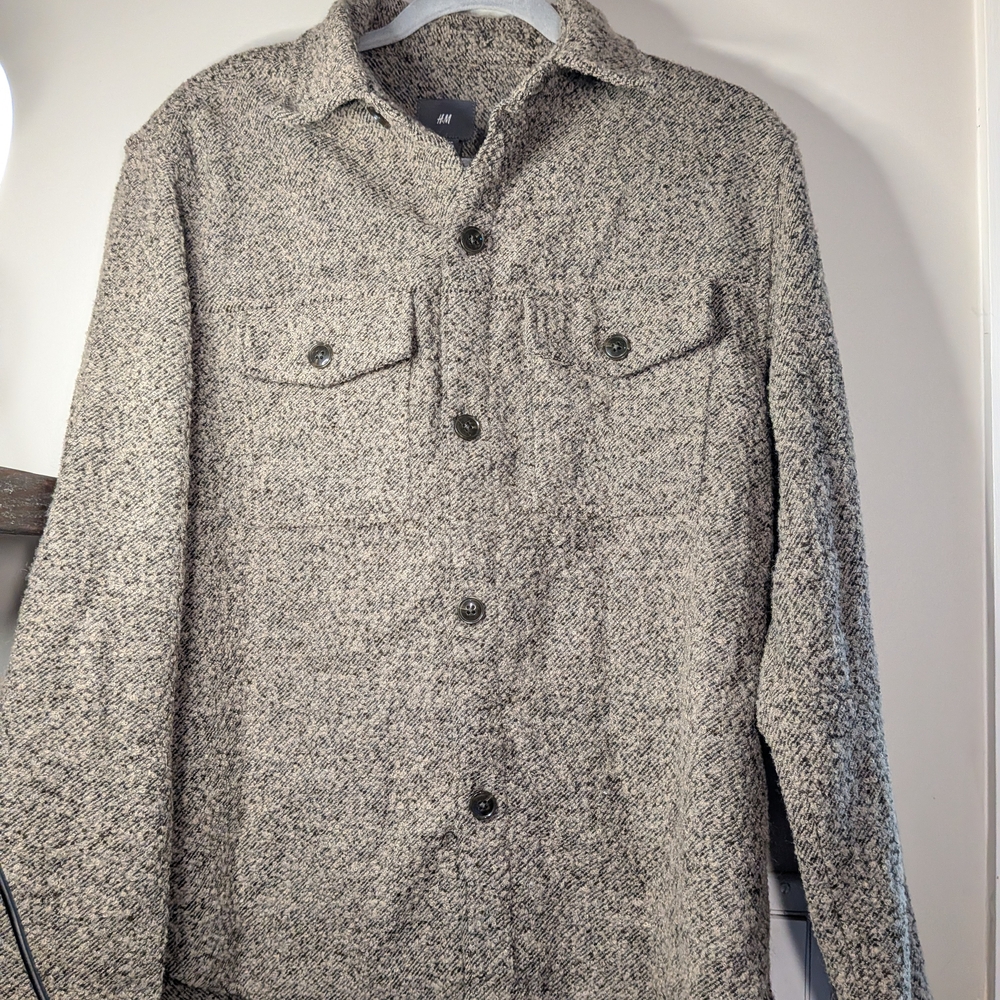 Men's Gray Tweed Jacket